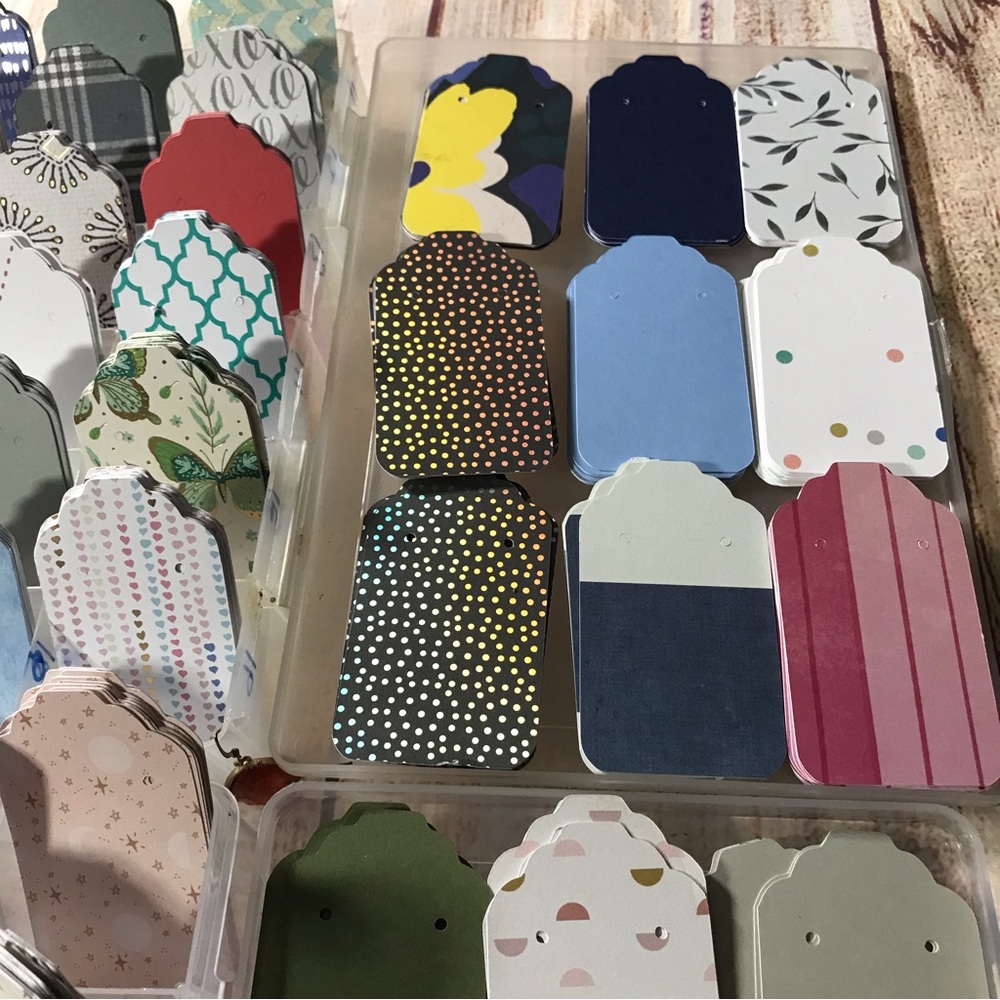 30 pc earring cards tags holders display - Picture 3 of 7